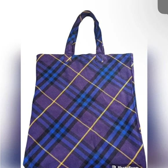 Large NWOT Burberry Shopping Tote 23" x  20" - Picture 3 of 5
